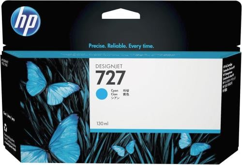 HP 727 Cyan Original DesignJet Ink Cartridge – B3P...