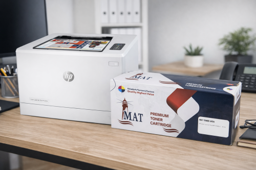 حبر MAT TONER 205A/CF533A ارجواني/MAGENTA