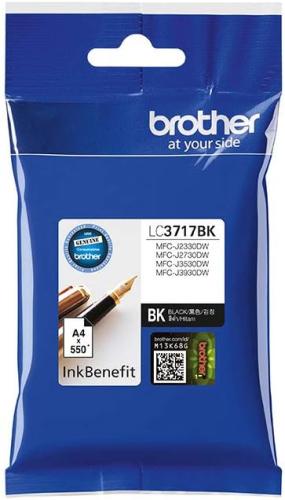 Brother LC3717BK Genuine Ink Cartridge Black