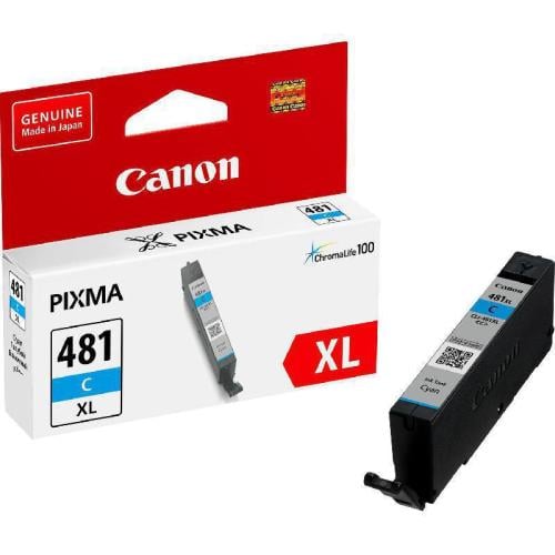 Canon CLI-481XL High Yield Cyan Original Ink Cartr...