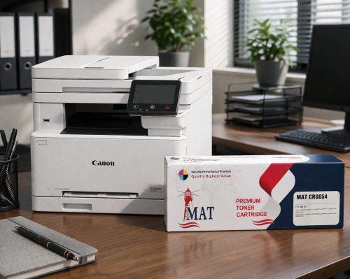 حبر MAT TONER CANON 054 ارجواني/MAGENTA