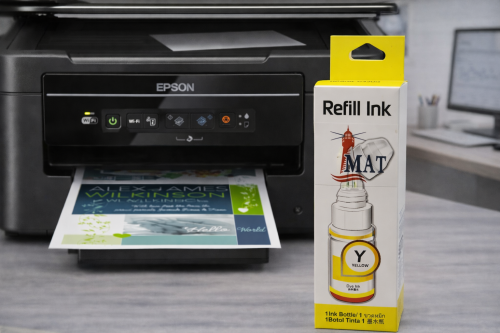 حبر MAT INK 664 اصفر/YELLOW