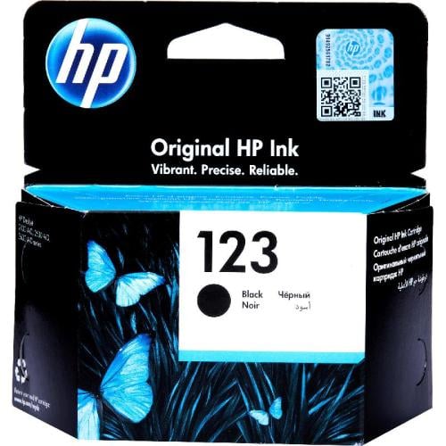 HP 123 Black Original Ink Cartridge – F6V17AE