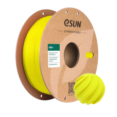 eSUN ABS+ 3D Printing Filament 1.75mm 1kg yellow