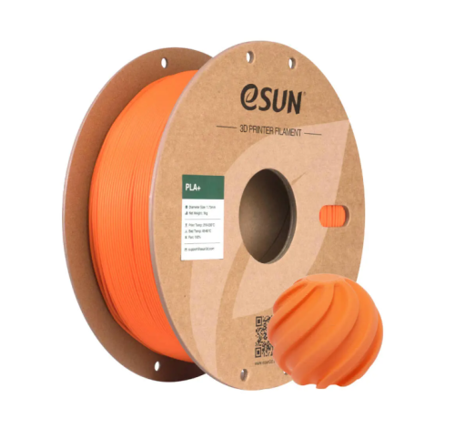 eSUN PLA+ 3D Printing Filament 1.75mm 1kg orange