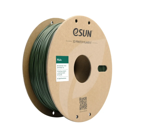 eSUN PLA+ 3D Printing Filament 1.75mm 1kg olive gr...