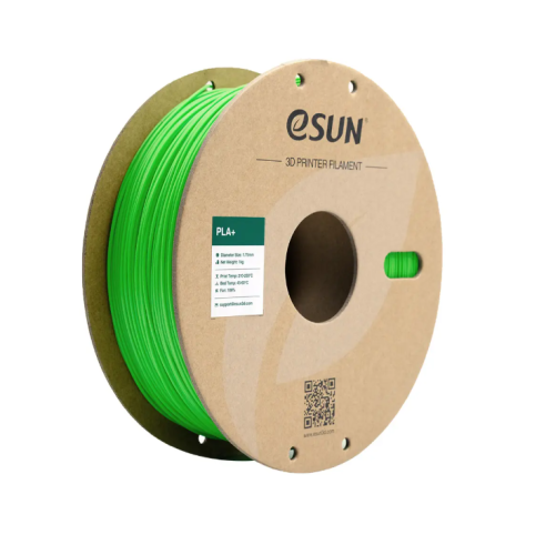 eSUN PLA+ 3D Printing Filament 1.75mm 1kg peak gre...