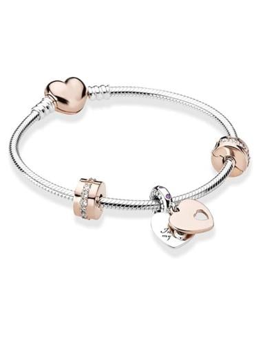 اسوارة تصميم باندورا من الفولاذ المقاوم للصدأ