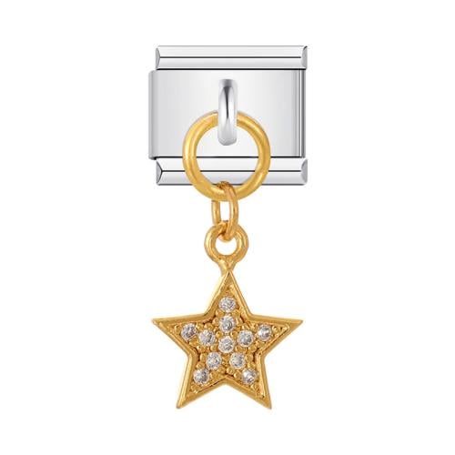 تشارمز تعليقة النجمة-فضي