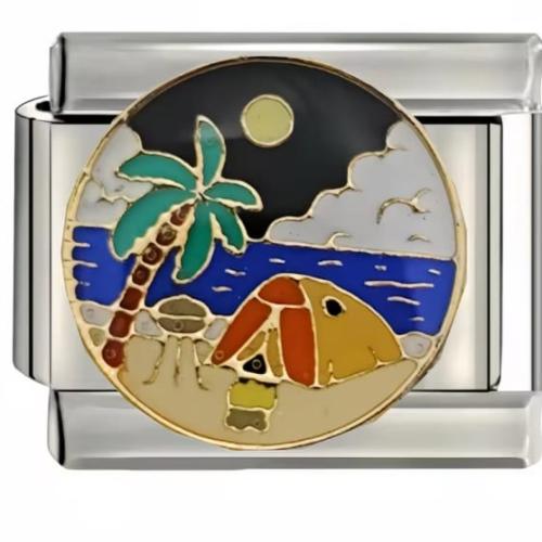 تشارمز فضي-تخييم على شاطئ