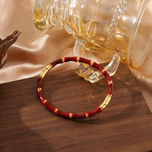 اسوارة تصميم بامبو من الساتلنس ستيل