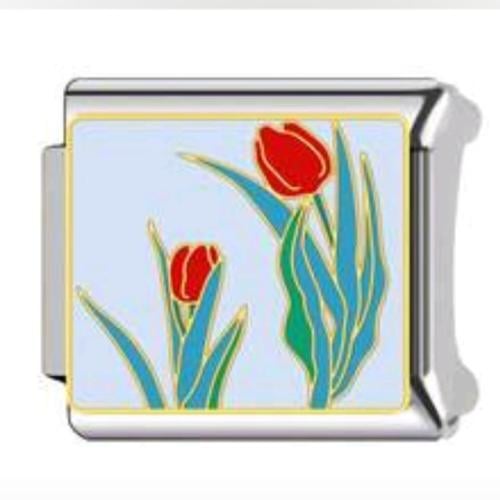 تشارمز فضي-زهور