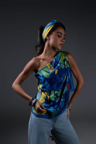 Irises Scarf