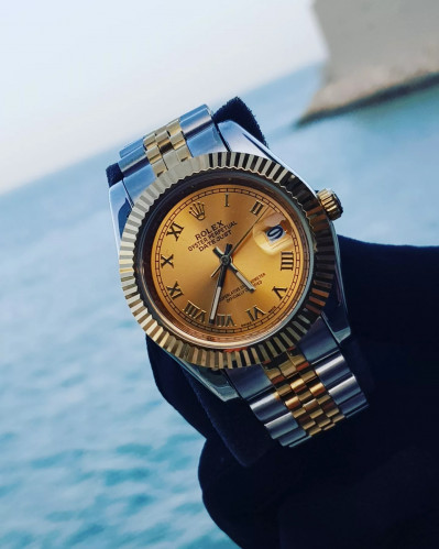 ساعة رولكس رجالية درجة اولى