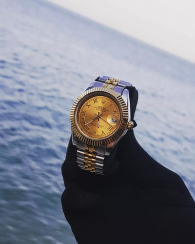 ساعة رولكس رجالية درجة اولى