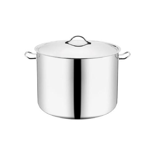 قدر استيل عالي 30سم ارتفاع 50 سم بغطاء