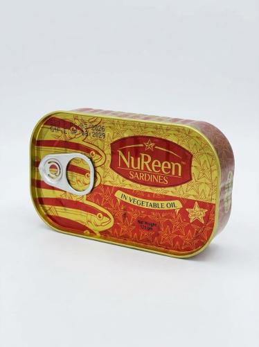 نورين ساردين بالخضار 125 جرام