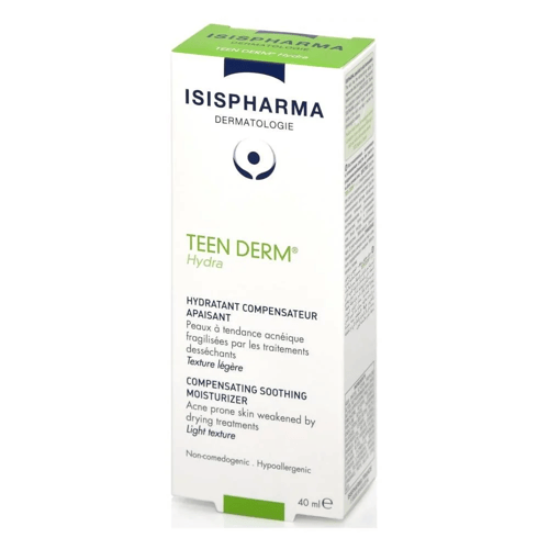 مرطب مهدئ تين ديرم هيدرا من ايزيس فارما - 40مل