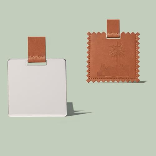 Thara Mirror - Brown color