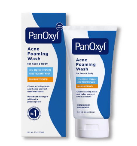 PanOxyl Acne Foaming Wash Benzoyl Peroxide 10% Max...