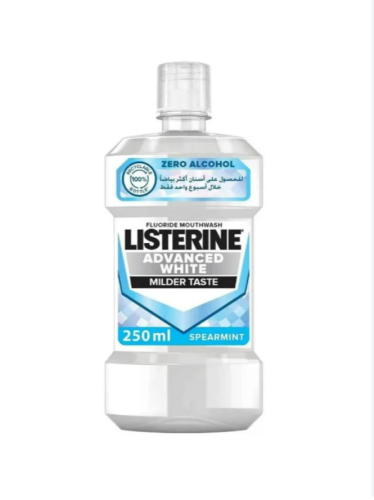 ليسترين غسول الفم - بياض متقدم - مذاق اكثر اعتدالآ...
