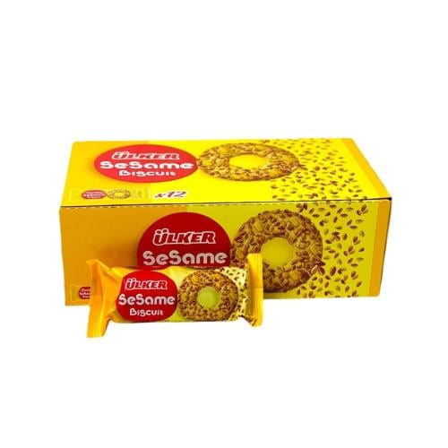 اولكر بسكويت بالسمسم -( 66 جم*12حبة )