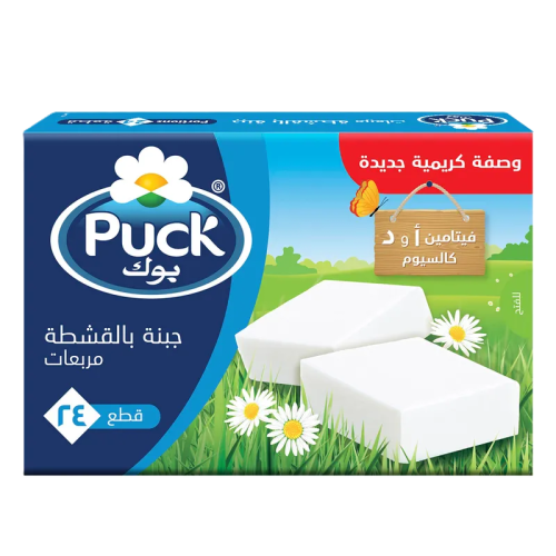 جبنة مربعات بالقشطة بوك 24 قطعة 432 ج