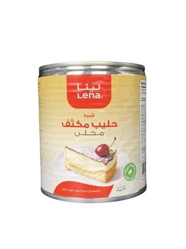 شبية حليب مكثف محلى لينا 390جم