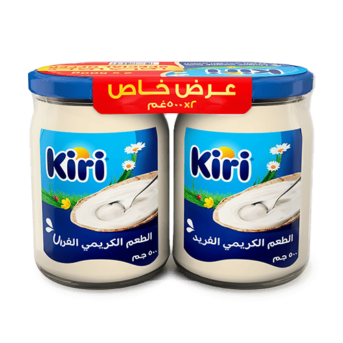 جبن كيري كاسات ربطة - 2*500جم