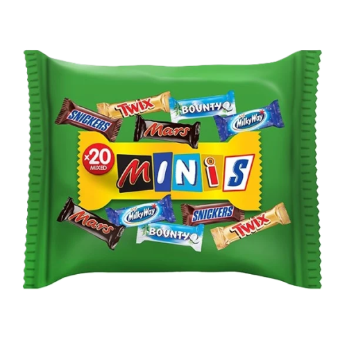 اكياس جالكسي شوكولاتة منس- 400/ 500 جم-