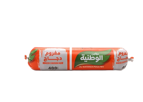 الوطنية مفروم دجاج مجمد رول -400جرام -