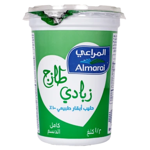 زبادي المراعي كامل الدسم 500غ