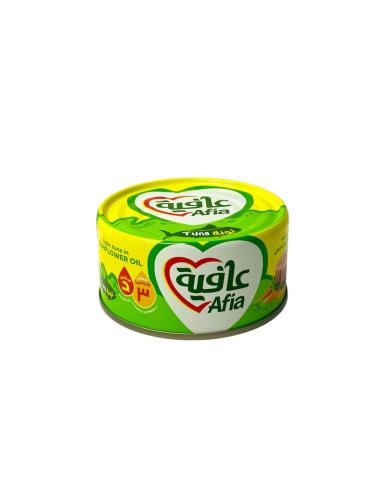 تونة دوارالشمس قطعة واحدة عافية(عرض 2حبة ) 185 جم