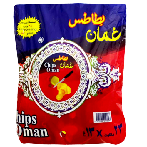 بطاطس عمان كيس 23 حبة 13 جرام