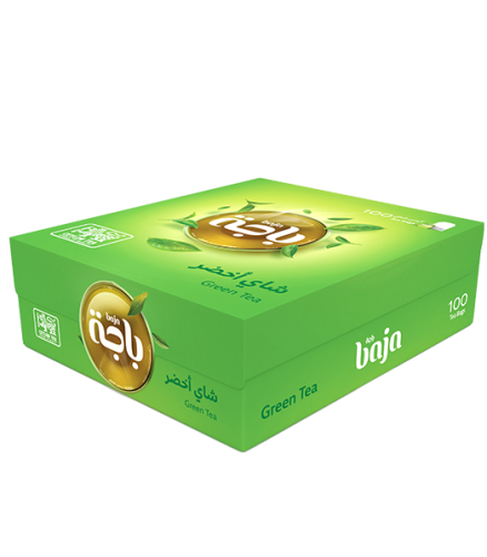 شاي اخضر باجة 100 خيط