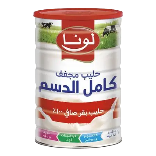 حليب لونا مجفف 900 جم