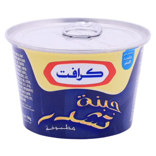 جبنة تشيدر كرافت علب 190غ
