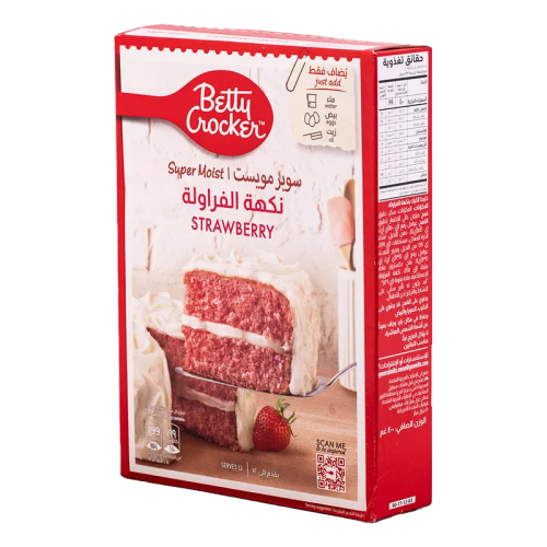 خليط كيك بنكهة الفراولة 500 غم