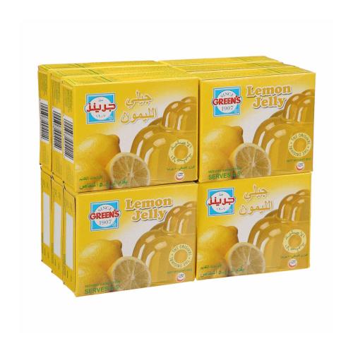جيلي جرينز الليمون (80 جم *12 باكت )