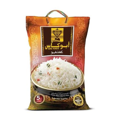 ارز ابو كاس عنبر 5 كيلو بلاستك