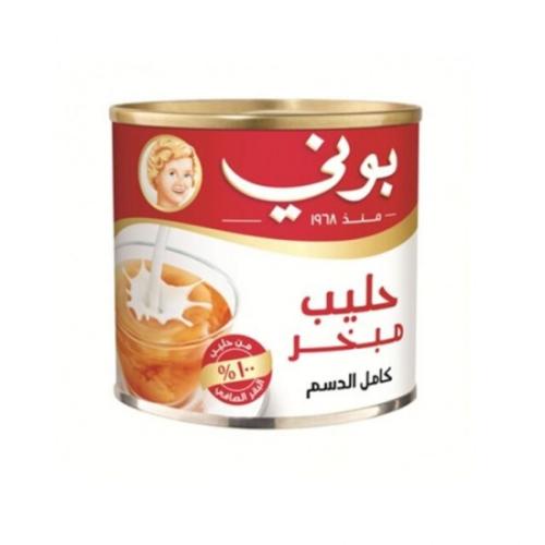 حليب مبخر كامل الدسم بوني ( عرض 6 حبة) 170 مل