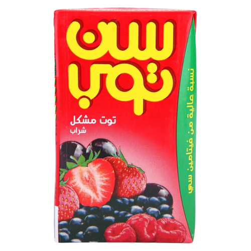 سن توب شراب بنكهة توت مشكل - 250 مل -