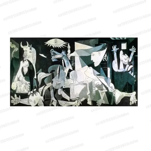 بيكاسو اللوحة قماش ثلاثية الأبعاد الطباعة Guernica...