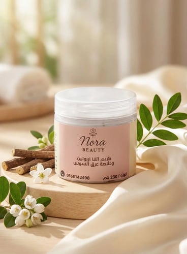 Alpha Arbutin cream and licorice extract