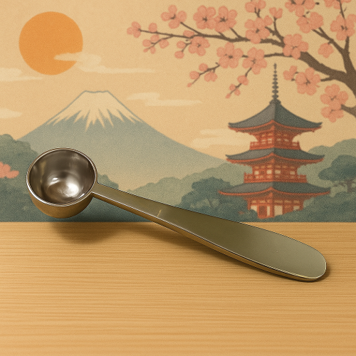 ملعقة الماتشا المعدنية