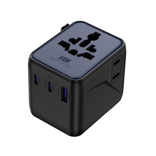 Goda Tour 20 wall charger with 20-watt power – Fast travel USB-C charger – Black