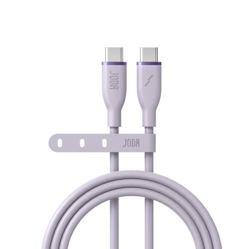 كيبل جودا JODA SLIP 60 سيليكون USB-C إلى USB-C بقد...