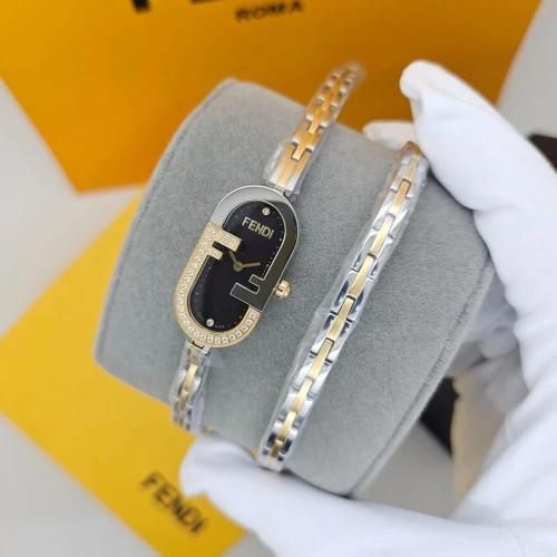 ساعة فندي أو لاك فيرتيكال نسائية DWF-01