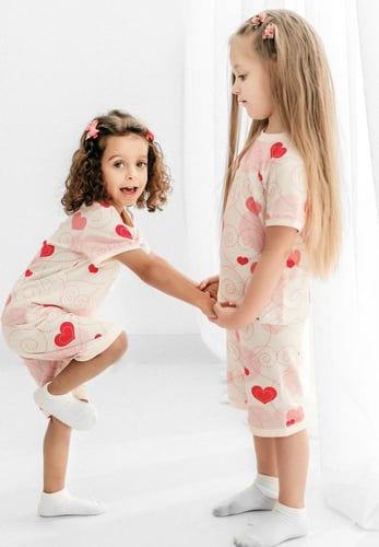 بيجاما القلوب