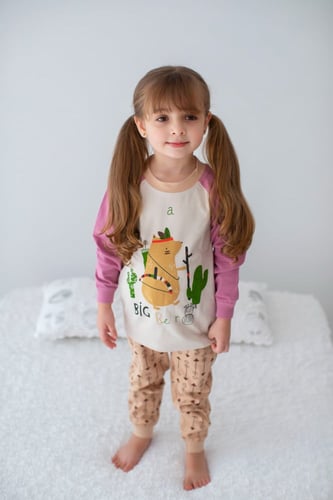 بيجامة اطفال الصبار